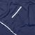 Poseidon Mens Blue Satin Pyjamas - Closeup | Bown of London